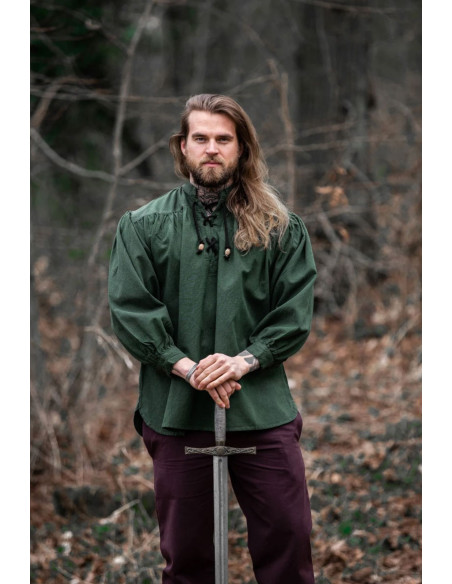 Medieval shirt with ties model Georg,... Medieval shirt with ties model Georg,...