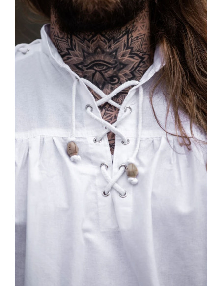 Medieval shirt Adrian with laces,... Medieval shirt Adrian with laces,...