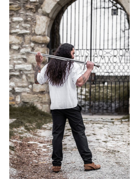 Medieval short-sleeved shirt with... Medieval short-sleeved shirt with...