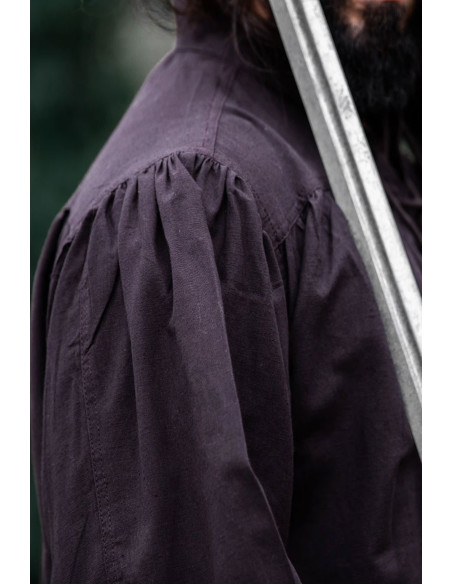 Dark brown Friedrich medieval shirt...