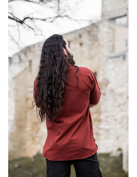 Medieval short-sleeved shirt with...