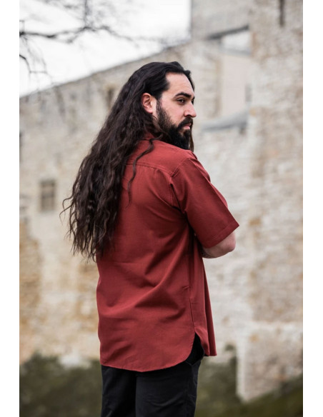 Medieval short-sleeved shirt with...