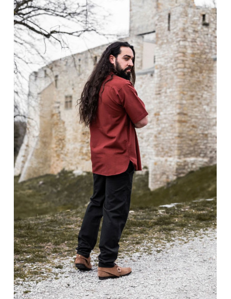 Medieval short-sleeved shirt with...