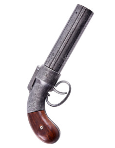 1837 Allen and Thurber Pepper Revolver, blued