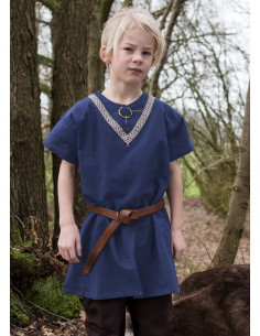 Ailrik Medieval Braided Tunic for Children, short...