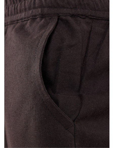 Wide brown pants for boy, Thore