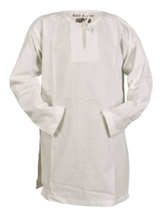 Medieval tunic for children Arn model, natural white 2