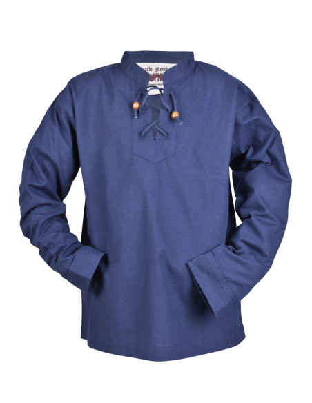 Blue medieval shirt for boy, Colin