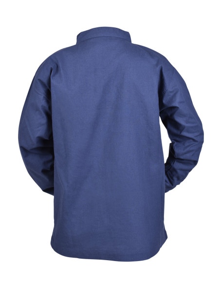 Blue medieval shirt for boy, Colin