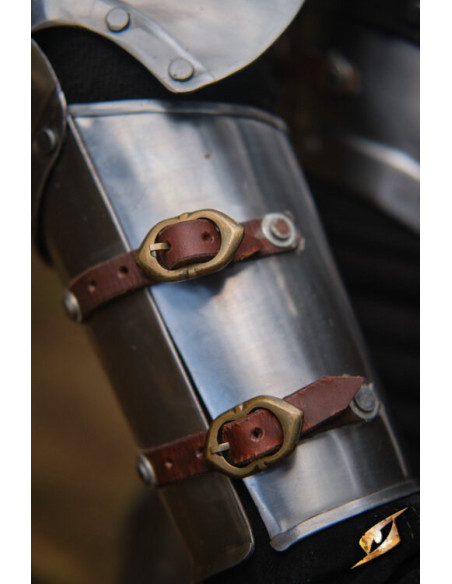 Polished steel arm protectors Captain...