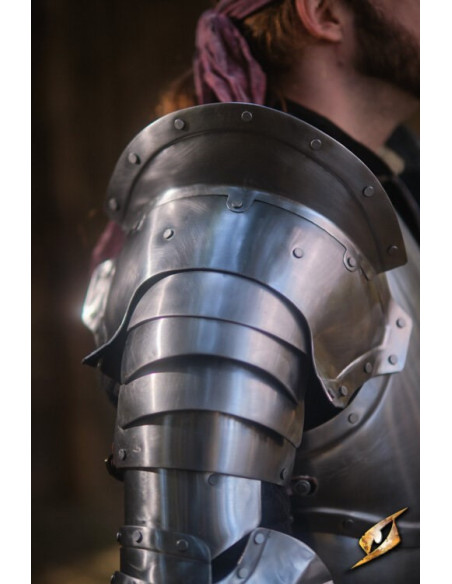 Epaulettes in steel gray Epic Captain...