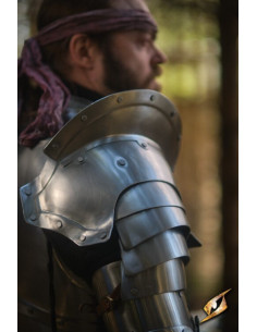 Epaulettes in steel gray Epic Captain series, Epic Armory 2