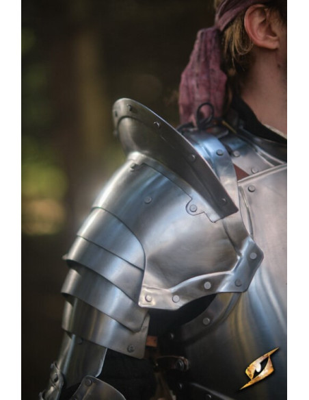 Epaulettes in steel gray Epic Captain...