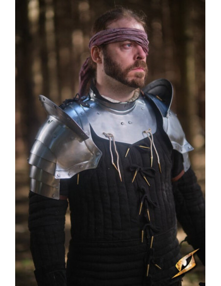 Epaulettes in steel gray Epic Captain...