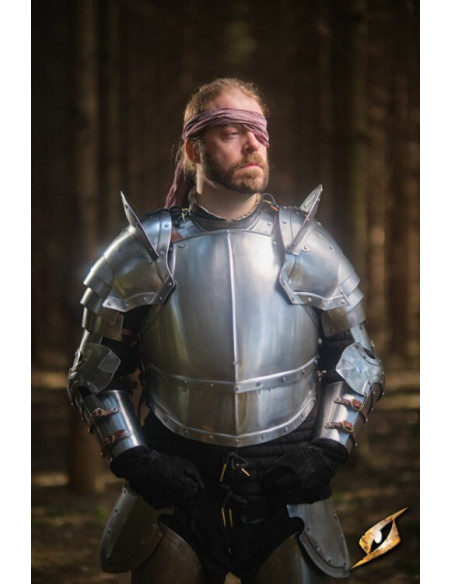 Epaulettes in steel gray Epic Captain...