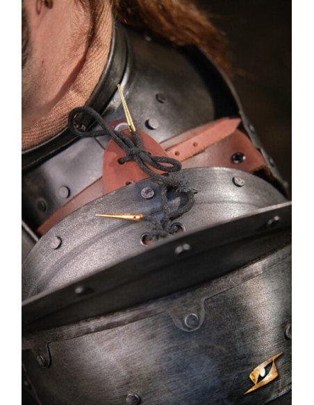 Epaulettes in black steel Epic...