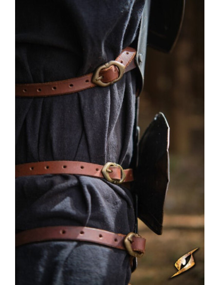 Leg protectors polished steel Captain... Leg protectors polished steel Captain...