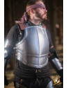 Captain series polished steel breastplate, Epic Armory