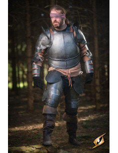 Complete set in dark steel Captain series, Epic Armory