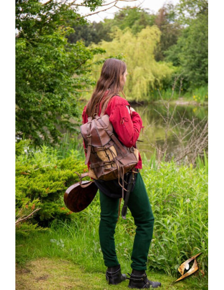 Vintage wool leggings in Hunter Green...