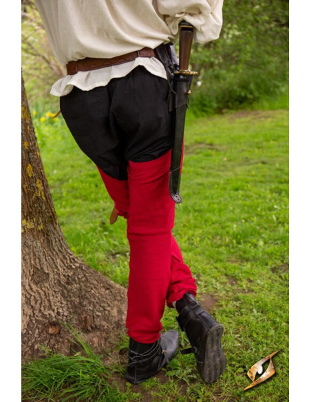 Vintage cotton leggings in Emperor...