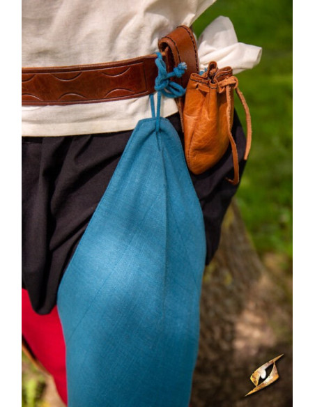 Vintage Misty Blue Cotton Leggings