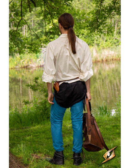 Vintage Misty Blue Cotton Leggings