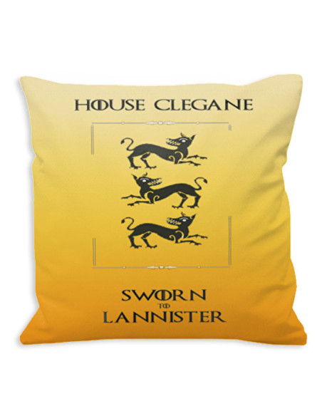 Game of Thrones House Clegane Cushion