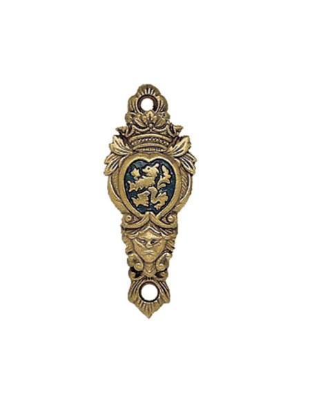 Shield support for wall