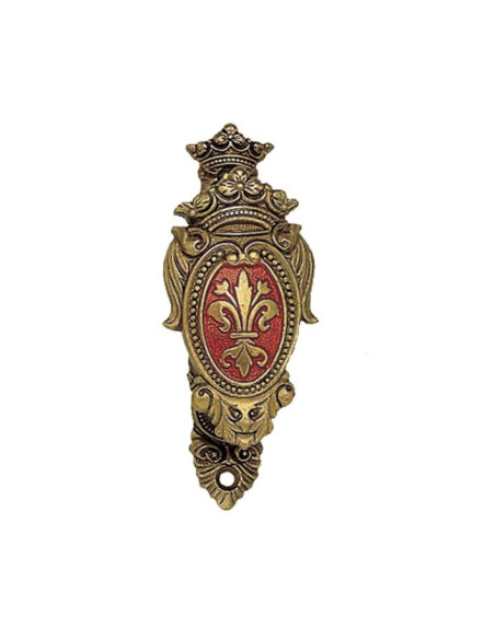 Shield support for wall