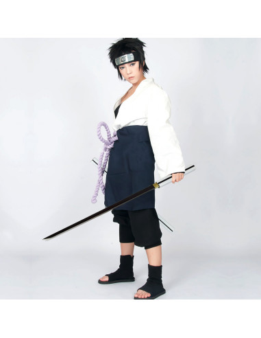 Sasuke Uchiha hand forged katana set from Naruto ⚔️ Medieval Shop