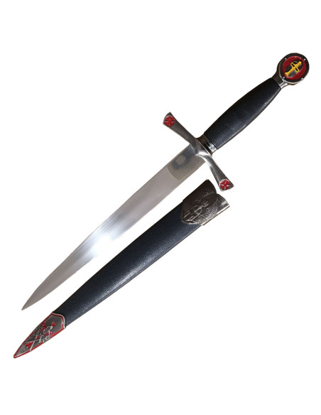 Decorative dagger Templar cross and...