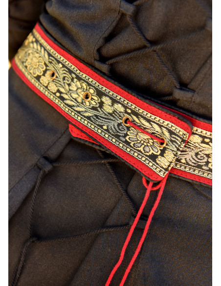 Medieval women's belt in fabric with...