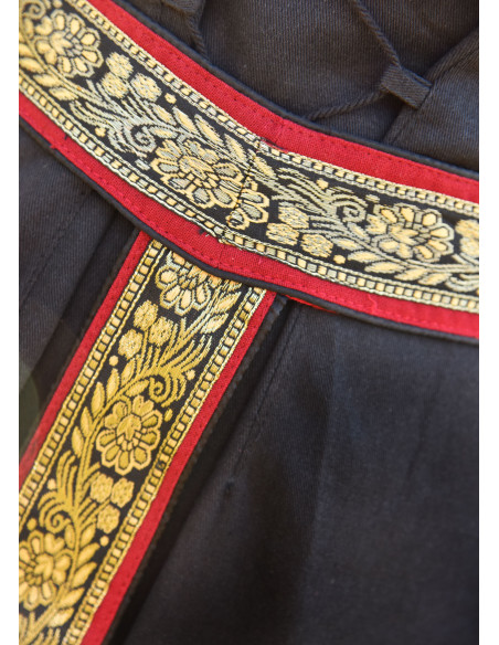 Medieval women's belt in fabric with...
