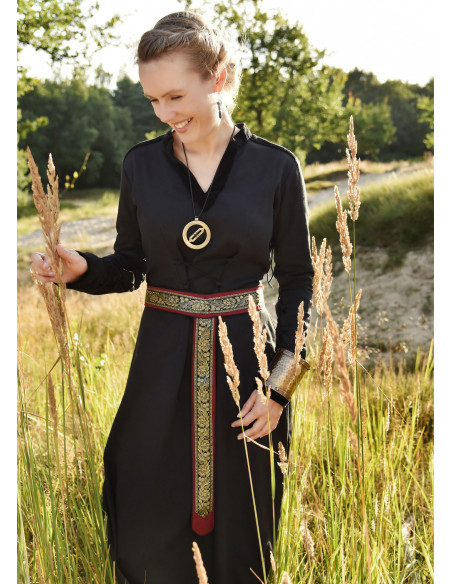 Medieval women's belt in fabric with...