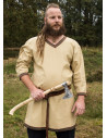 Viking cotton tunic, beige