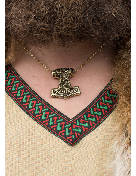 Viking cotton tunic, beige