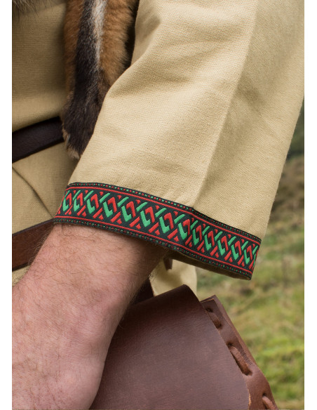 Viking cotton tunic, beige