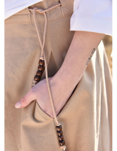 Medieval skirt with wide cut, light... Medieval skirt with wide cut, light...