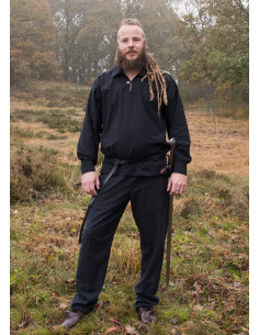 Gotz medieval knight shirt, black 2