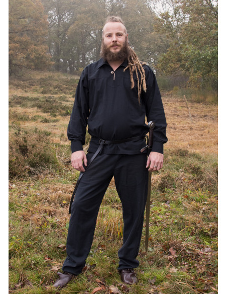 Gotz medieval knight shirt, black