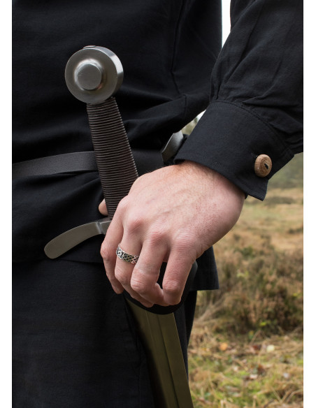 Gotz medieval knight shirt, black