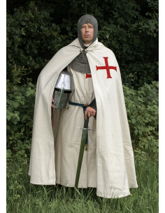 Cape of the Knights Templar in wool