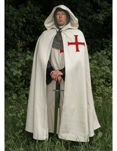 Cape of the Knights Templar in wool 2
