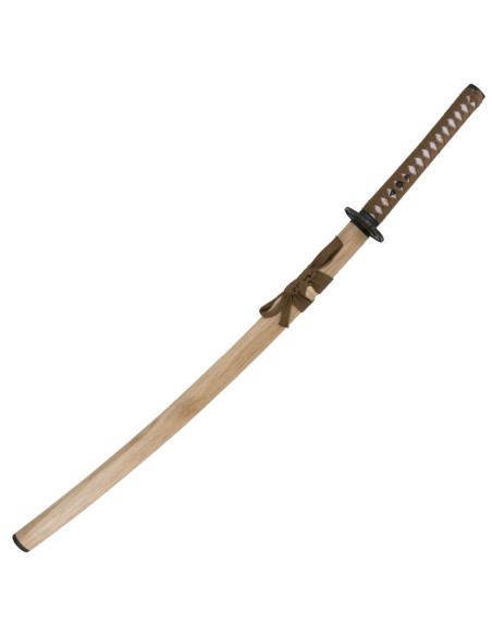 Katana carbon steel, tsuba and support