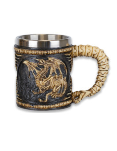 Dragon bones cup, 10.8 cm.