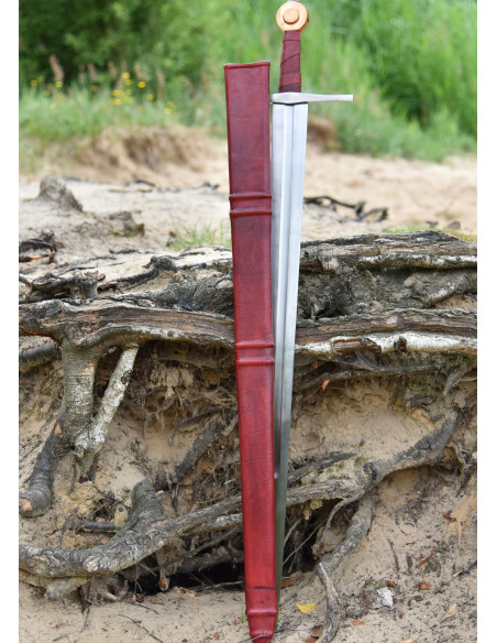 Arming Lübeck medieval sword with...