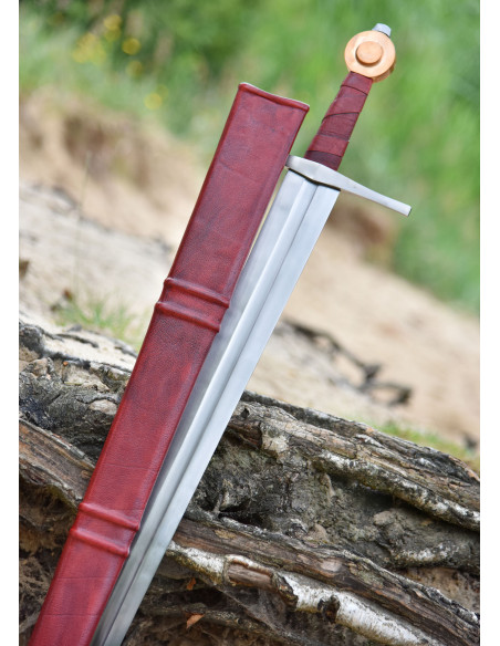 Arming Lübeck medieval sword with...