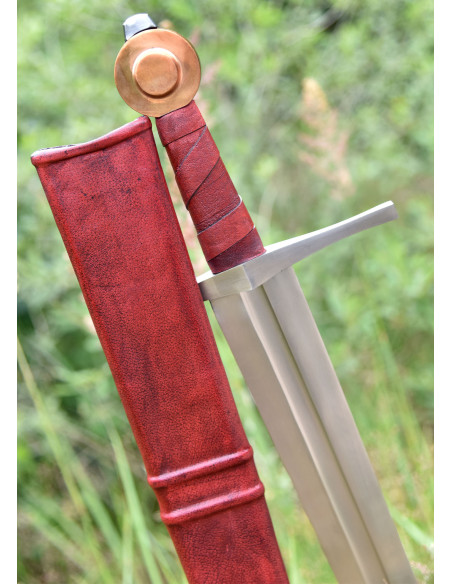 Arming Lübeck medieval sword with...