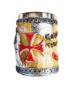 Resin mug of the Knights Templar 2